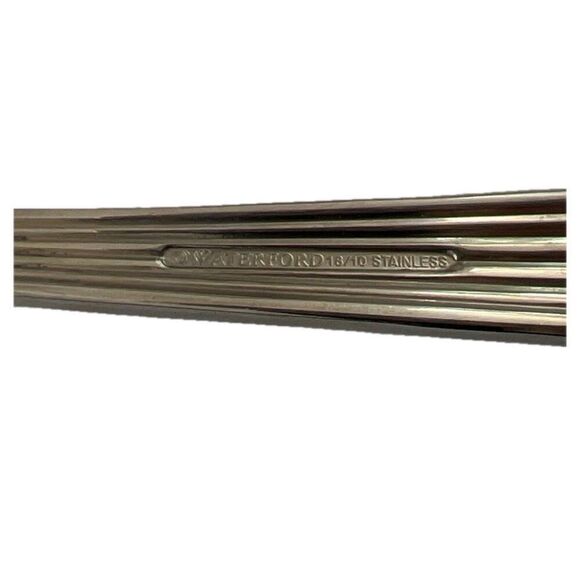 Waterford CARLETON Stainless Steel Glossy She’ll Sugar Spoon 6.5” Replacement - Picture 2 of 4